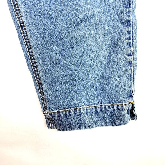Vintage Eddie Bauer Wide Leg Crop Jeans 6 - Picture 6 of 6